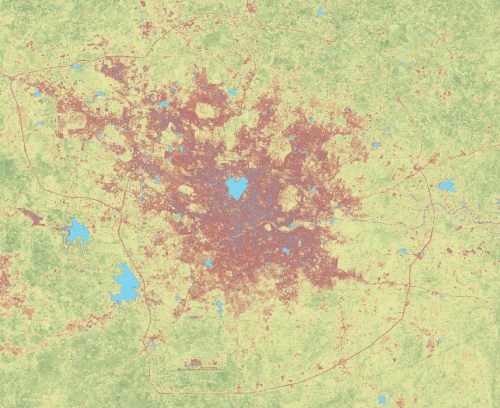 Landuse, Urban, Hyderabad