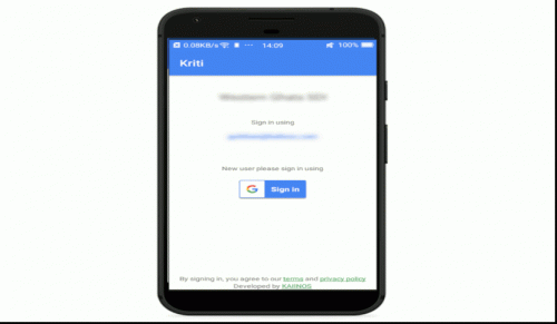 kriti, Customization